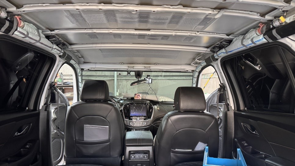 천안 쉐보레 트래버스 천장 교체 / 충남 천안