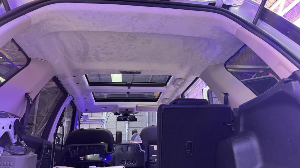 천안 랜드로버 프리랜더 천장 교환 / 충남 천안