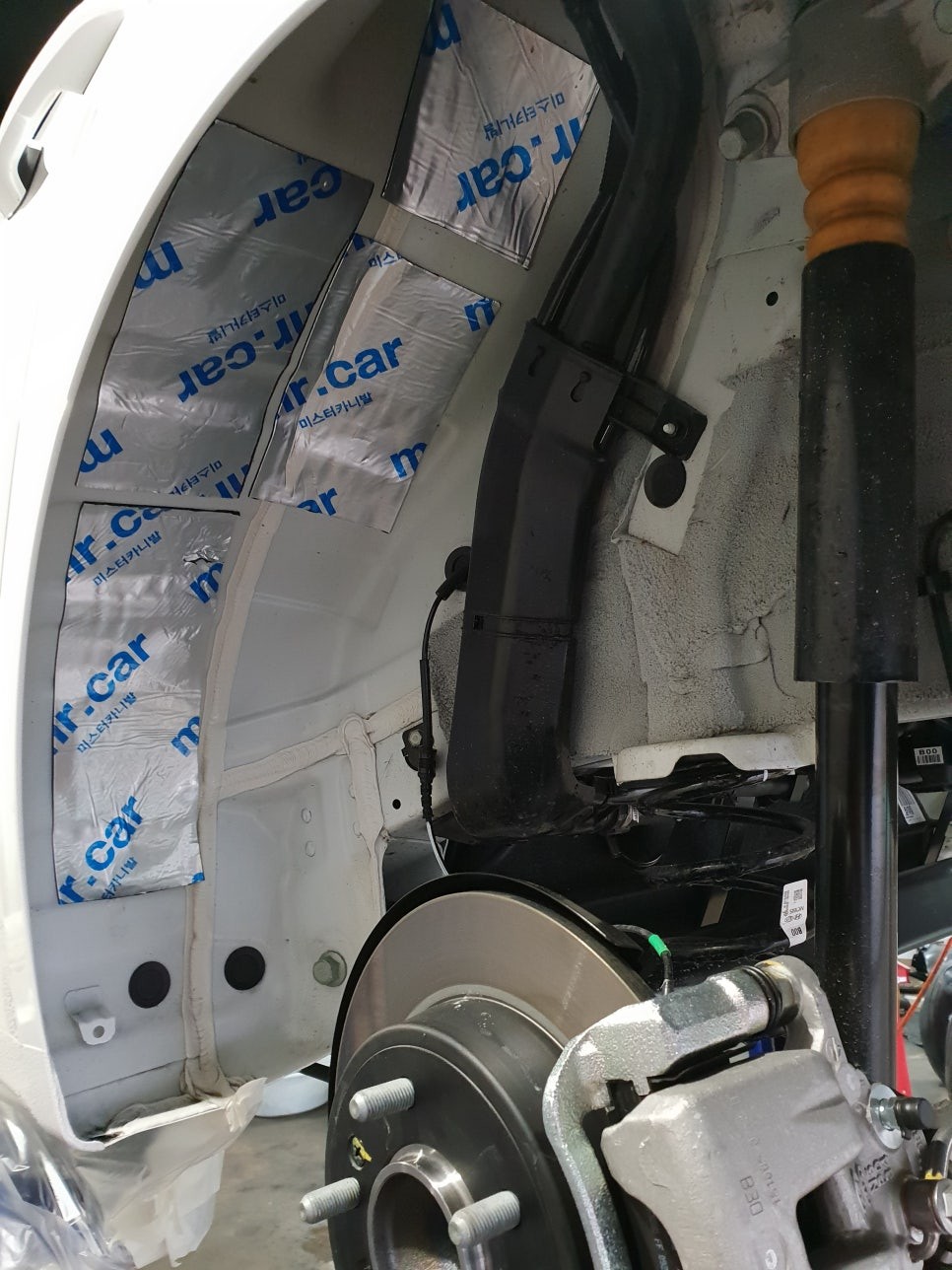 올뉴k3 하부방음팩 / 충남 천안