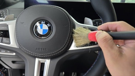천안 차암동 손세차 BMW X7 프리미엄 스팀세차 작업