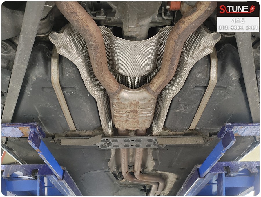 경기남부 / BMW535i GT 커스텀가변배기 중통레조 실버듀얼팁 튜닝기. 에스튠 / 경기 시흥 / 시흥.안산