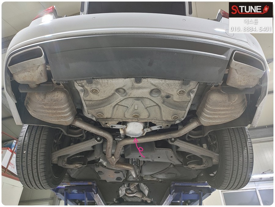 아우디A6 35 tdi 액티브사운드 저스트 가상배기 튜닝. 에스튠