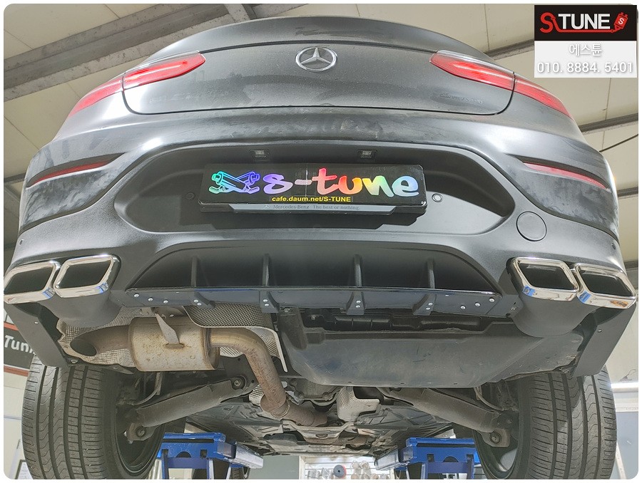 벤츠GLC220d쿠페 GLC63amg 스타일 리어 디퓨저 튜닝. 에스튠 / 경기 시흥