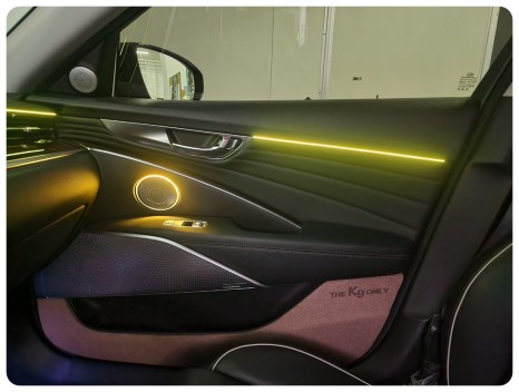 K9 엠비언트 세단 감성 살리려면 기능 많은 글로우 RGB 에어하세요 / 광주 북구