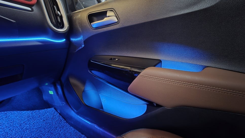 광주 모닝 엠비언트 비노출 간접조명으로 완성한 감성 드라이빙 / 광주 북구