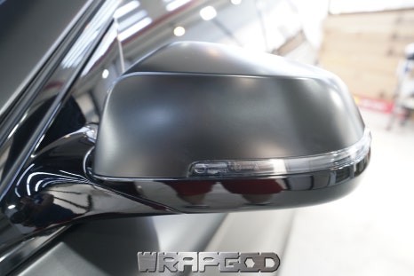 일산 BMW 5시리즈 520d 에이버리 사틴블랙 전체랩핑 시공 / 김포 양촌읍