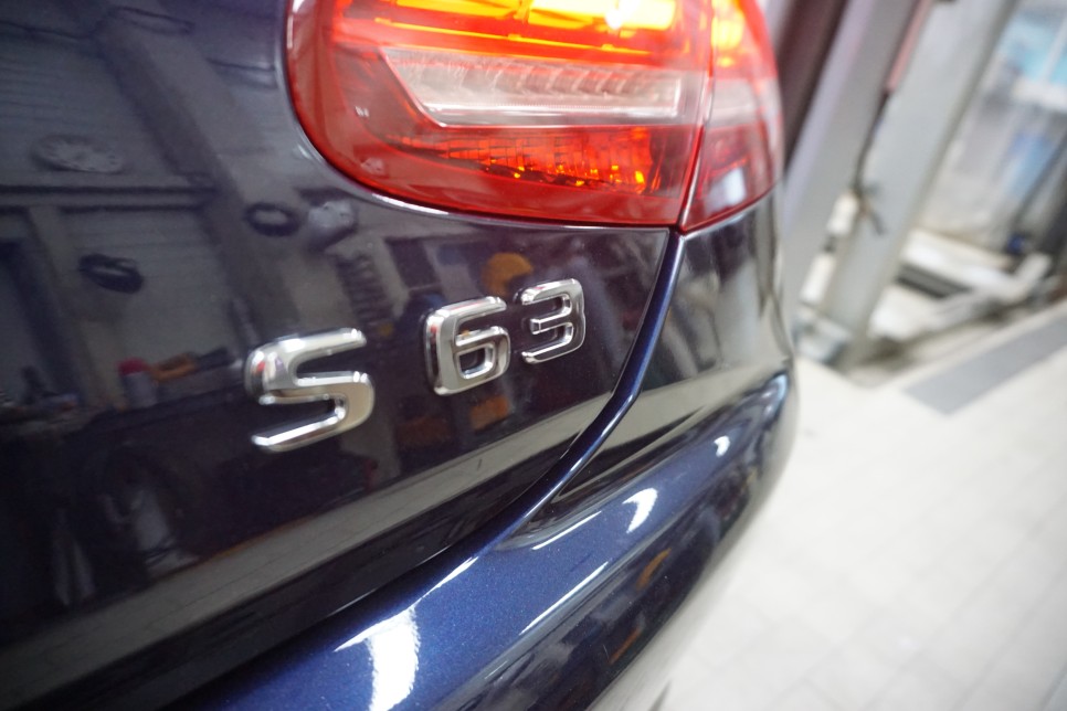 벤츠 S63AMG 쿠페 페이스리프트 배기 튜닝 아주 강력한 호랑이 배기음 완성하였습니다. / 서울 동작구