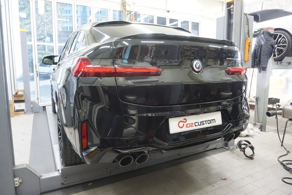 BMW X4 M 컴페티션 배기 튜닝 화려한 팝콘 배기음 완성하였습니다. / 서울 동작구