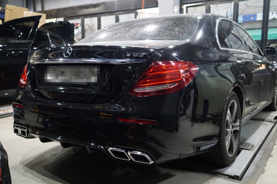 벤츠 W213 E300 새롭다! 8가지 사운드의 즐거움, 저스트 져스트 (XHAUST) 액티브 사운드 배기 튜닝 / 서울 동작