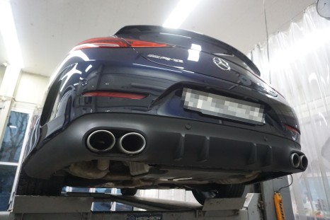 벤츠 CLS53AMG 굵직하고 스포츠한 팝콘 배기음 완성하였습니다. / 서울 동작구
