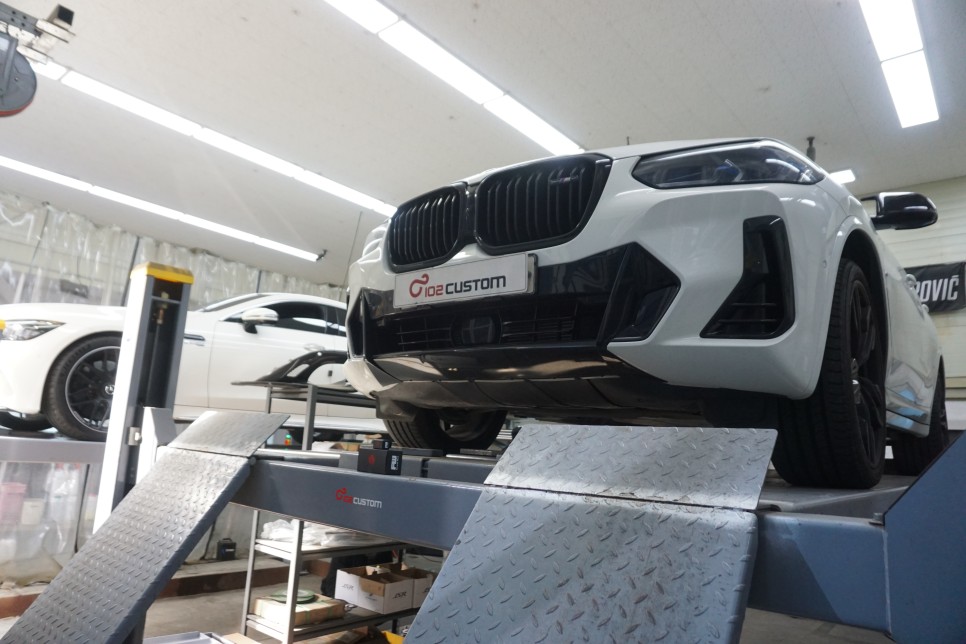 BMW X4 M40i 배기음 튜닝 국룰 튜닝 중통 보펜 모듈 작업기 / 서울 동작구