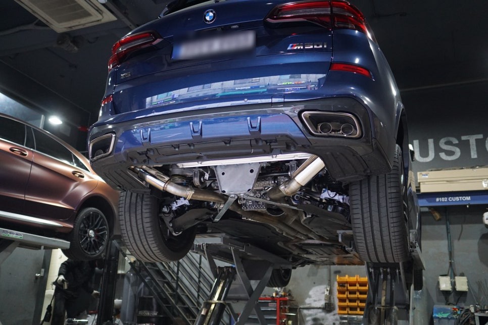 BMW G05 X5 M50i 웅장한 사운드로 세팅하는 커스텀 배기 튜닝 / 서울 동작