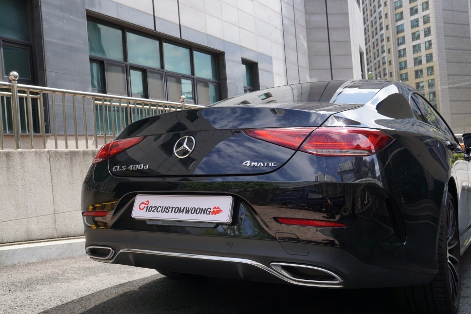 벤츠 C257 CLS400D 포스 지리는 V8 배기음이 나온다? / 서울 동작