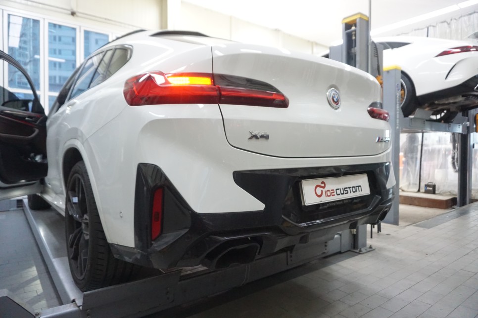 BMW X4 M40i 배기음 튜닝 국룰 튜닝 중통 보펜 모듈 작업기 / 서울 동작구