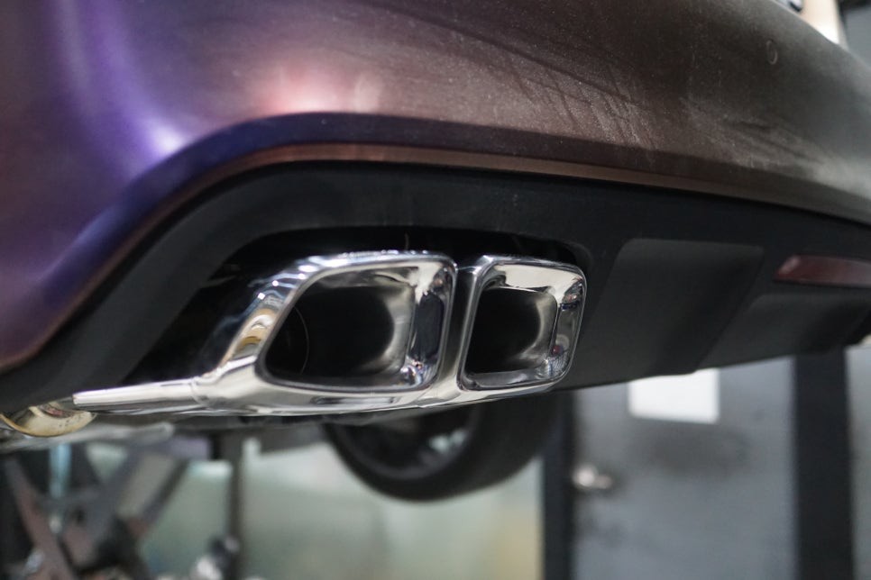 벤츠 CLS63AMG 배기 튜닝 웅장함을 담아내는 커스텀 배기 작업기 / 서울 동작