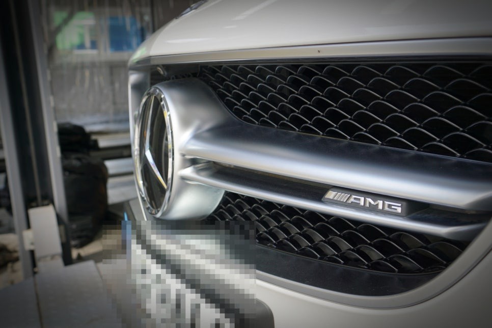 벤츠 W222 S63AMG 쿠페 둥둥둥.. 천둥 배기음! / 서울 동작