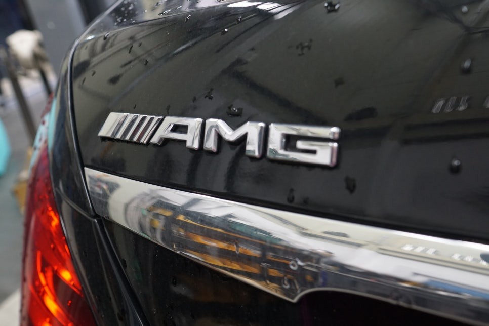 벤츠 S63AMG 페이스리프트 배기 튜닝 호랑이 한마리 심었습니다! / 서울 동작