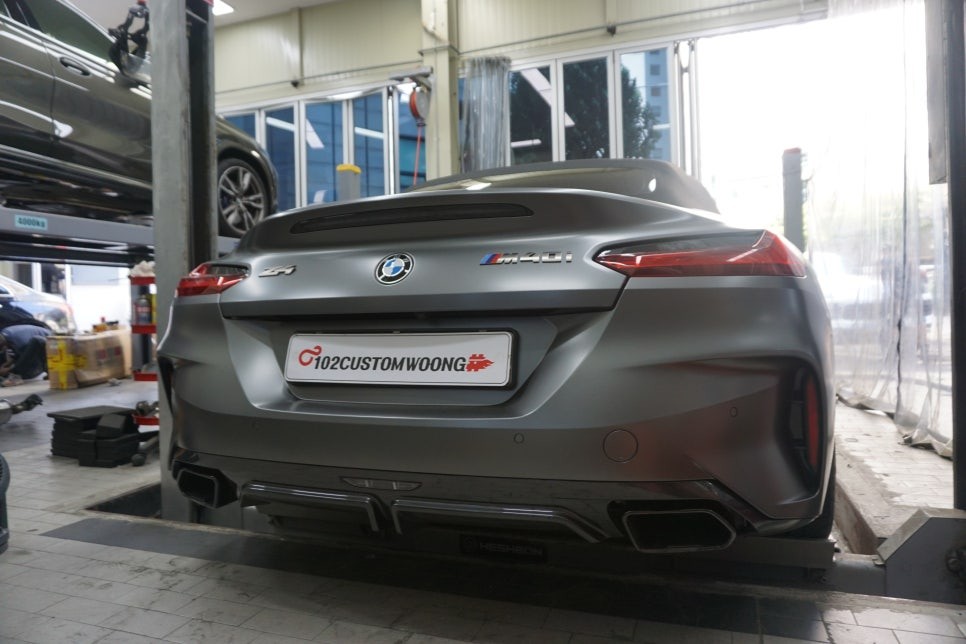 BMW Z4 M40i 팝콘 맛집 102커스텀에 팝콘 뿌시러 오셨습니다...정석의 팝콘 배기음 완성! / 서울 동작