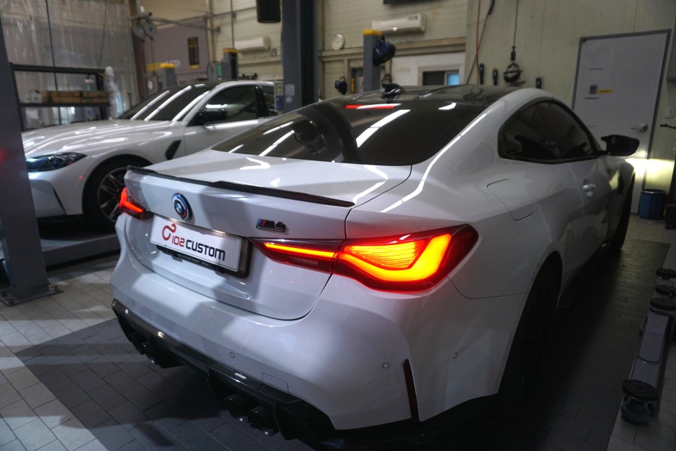 BMW M4 컴페티션 배기음 튜닝 폭발적 팝콘 배기음 중통, 모듈 작업기 / 서울 동작구