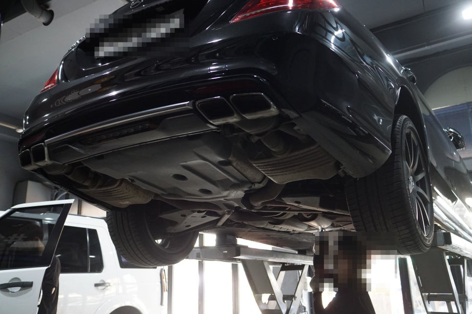 벤츠 W222 S63AMG 배기튜닝 깊이있는 AMG사운드의 완성 가변배기튜닝 세팅 / 서울 동작
