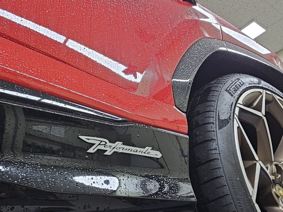 람보르기니 우루스 퍼포만테 아크라포빅 배기음 증폭! 가변 모듈 작업기