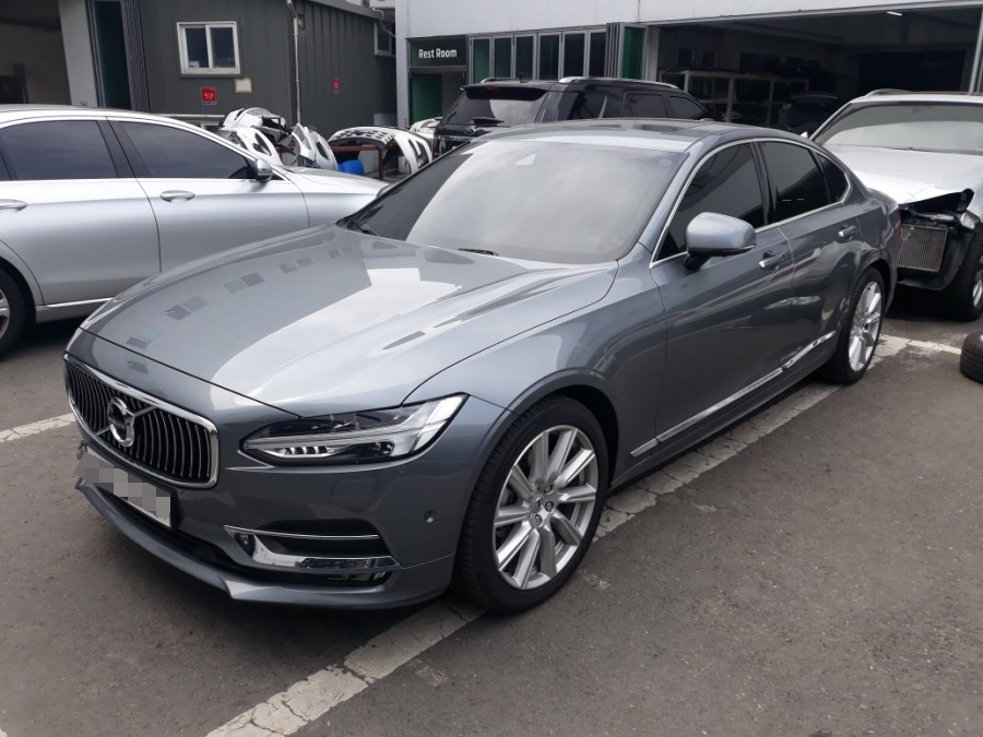 [대전휠복원][써니휠] 볼보 S90 19인치 다이아몬드커팅 휠복원 / 대전 유성구 노은동