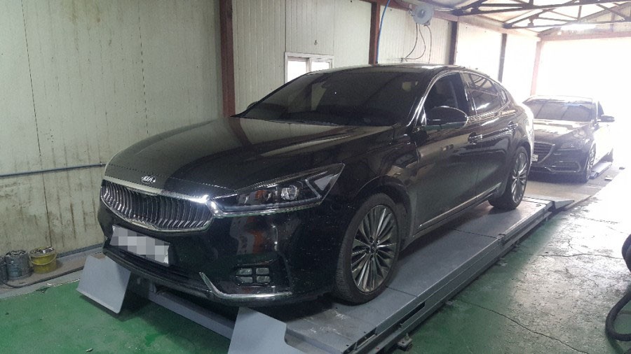 [대전휠복원][써니휠] 기아 K7 19인치 휠복원 / 색상변경 / 대전 유성구 노은동