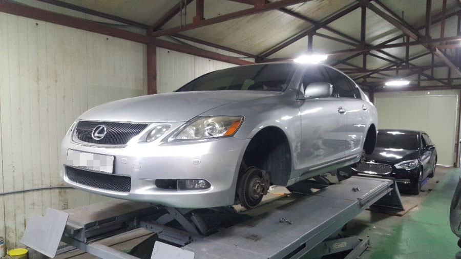 [대전휠복원][써니휠] 렉서스 GS350 18인치 휠복원 / 대전 유성구 노은동