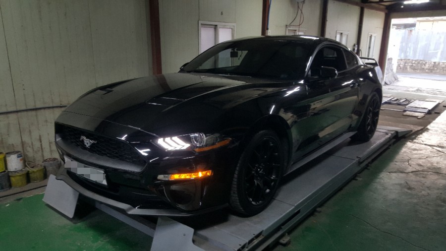 [대전휠복원][써니휠] 포드 머스탱 19인치 휠복원 / 대전 유성구 노은동