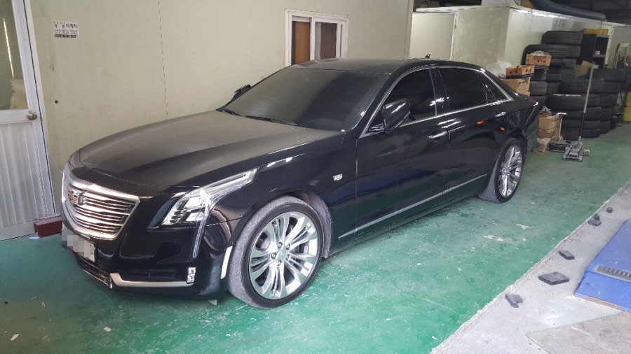 [대전휠복원][써니휠] 캐딜락 CT6 20인치 휠복원 / 대전 유성구 노은동