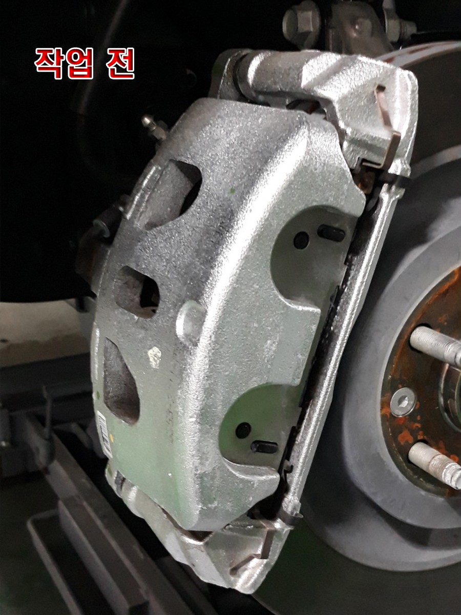 [대전휠복원][써니휠] 포드 익스플로러 20인치 유광블랙 색상변경 / 캘리퍼도색 / 대전 유성구 노은동