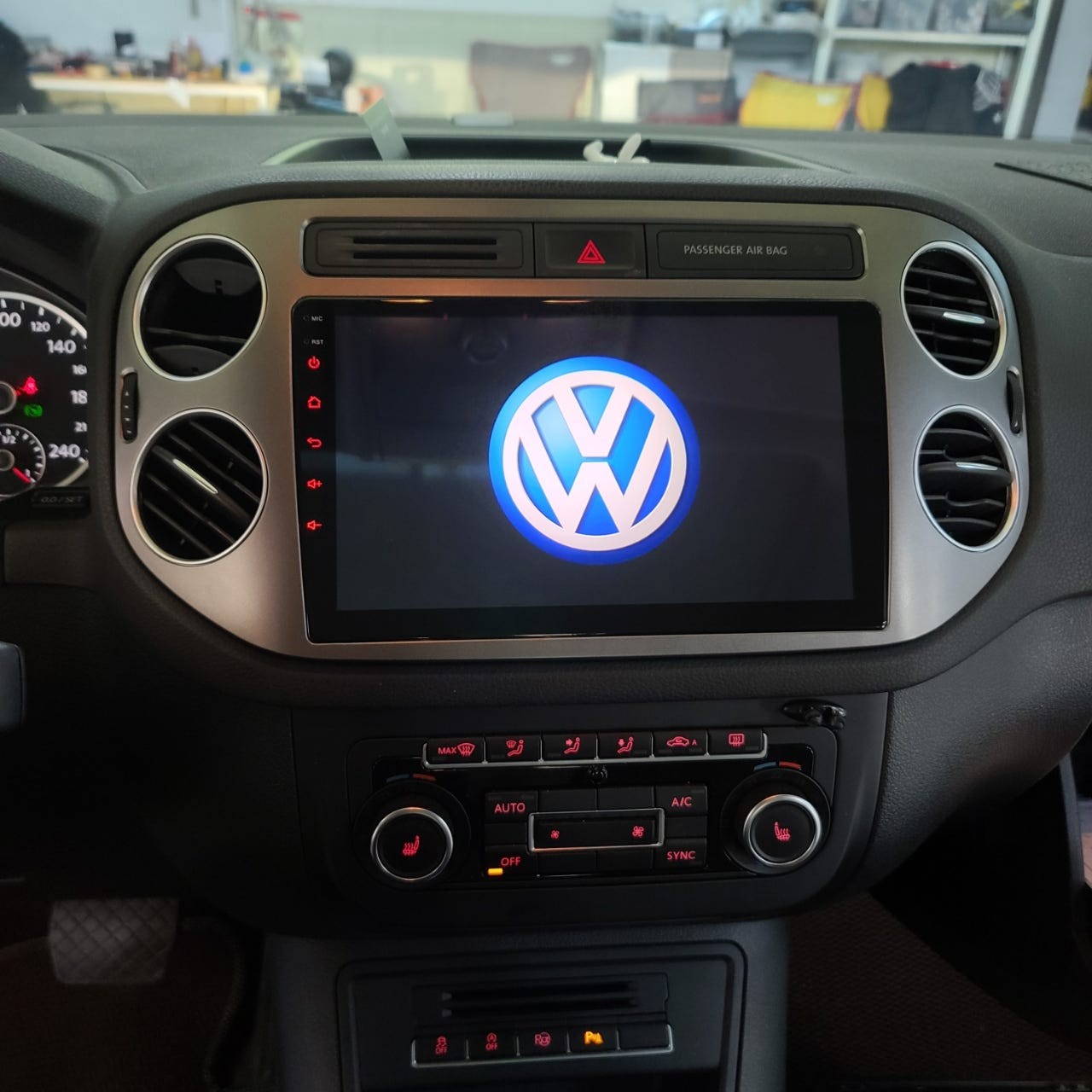 티구안 안드로이드올인원 - 경기 분당.광주 썬셋카 (sunset car) / 광주 문형동