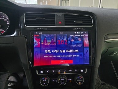 골프7 순정 오디오 업그레이드! 7870 안드로이드 올인원+순정 후방카메라 연동 | 경기 분당, 광주 썬셋카 (sunset car) / 광주 문형동