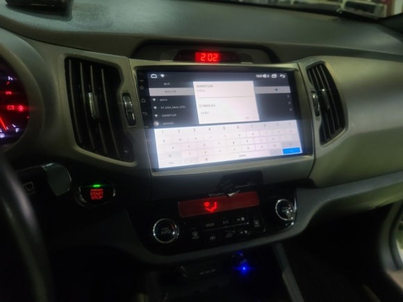 스포티지r 안드로이드 올인원 - 썬셋카 (sunset car) / 광주 문형동