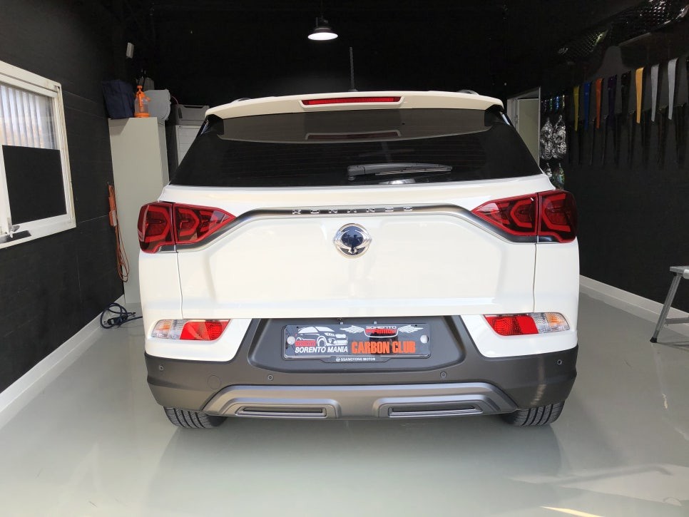 리스펙 코란도 수출형 엠블럼 교체 / 여주,이천,경기광주,용인,강원원주