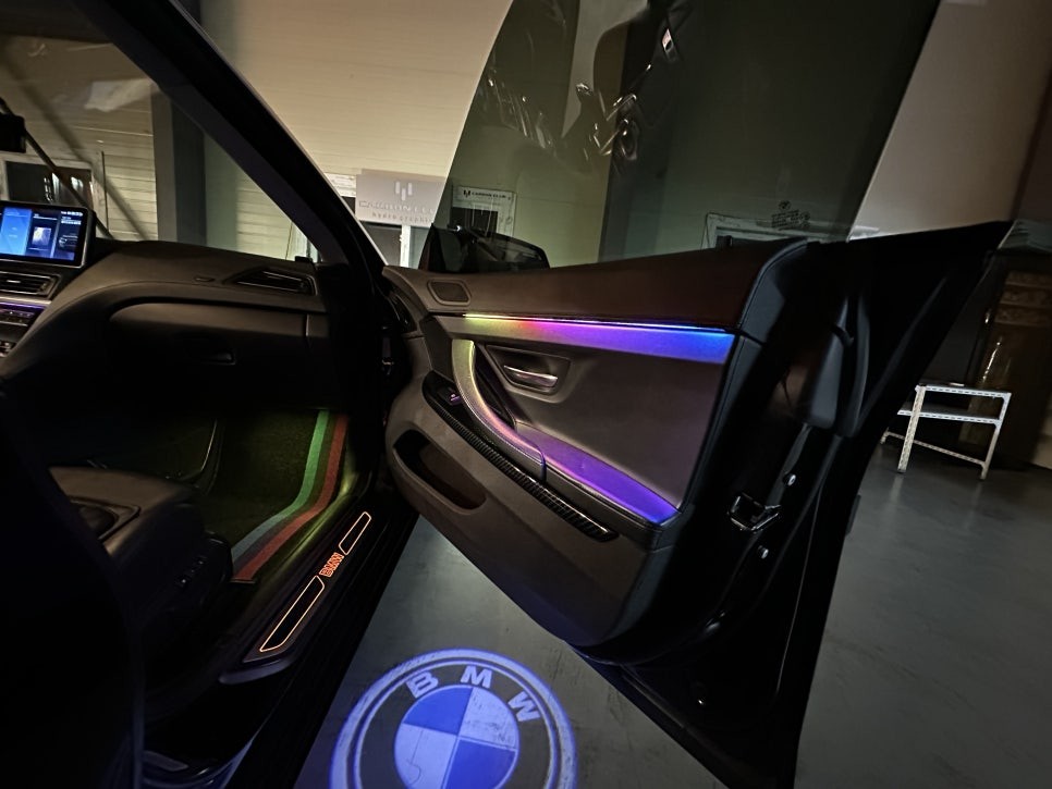 BMW 640i 무빙 엠비언트 광량업 순정 처럼 시공 경기광주 곤지암 이천 [ 카본클럽 ] / 여주,이천,경기광주,용인,강원원주