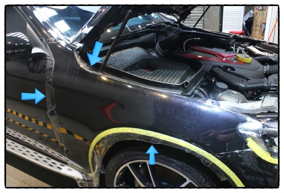 [부천PPF필름] 벤츠 GLC 43 AMG 프리미엄PPF 프론트풀패키지로 스톤칩에서 해방