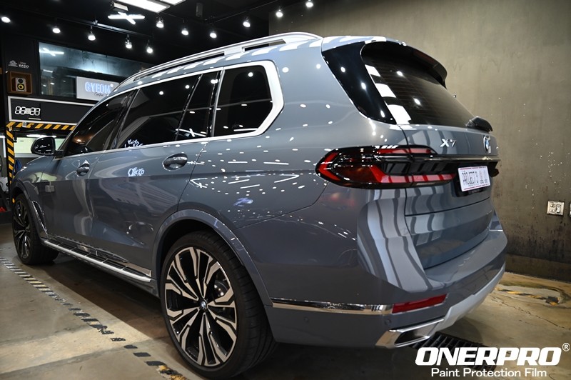 [부천PPF] BMW X7 40i DPE 스파클링 코퍼 그레이 (C55) 퍼스트 에디션 파노라마 스카이 라운지 선루프PPF 시공