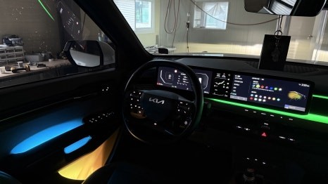 기아 EV9 엠비언트, 딱 순정엠비언트 라인 멀티컬러로 시공해보세요! / 경기 광주,용인,하남