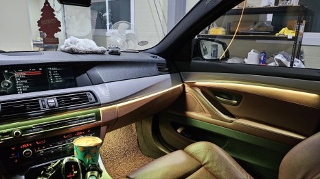 BMW 520d, 엠비언트 전문점에서 해야하는 이유 / 경기 광주,용인,하남