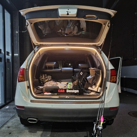 현대 베라크루즈 아크릴 엠비언트 식빵등 실내등 차박 아이템 시공 / 광진구, 성수, 송파, 동대문