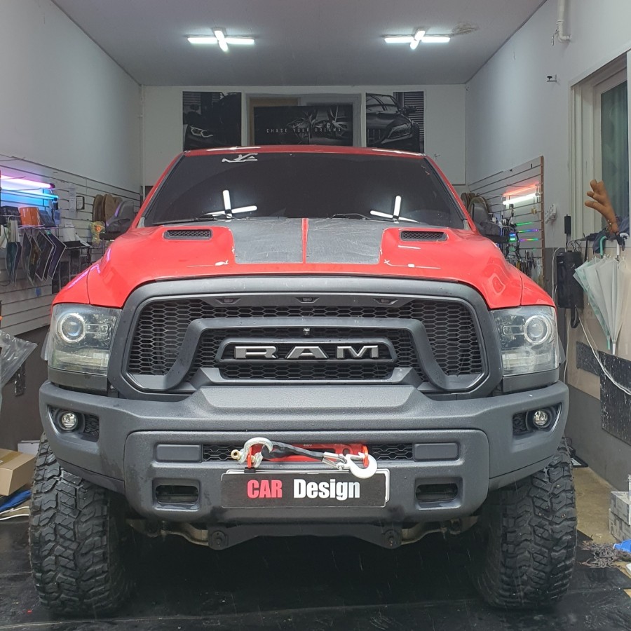 닷지 램 레블 실내조명 엠비언트무드등 / 광진구, 성수, 송파, 동대문 | 오늘의카 - 튜닝,정비 시공후기 모음 앱