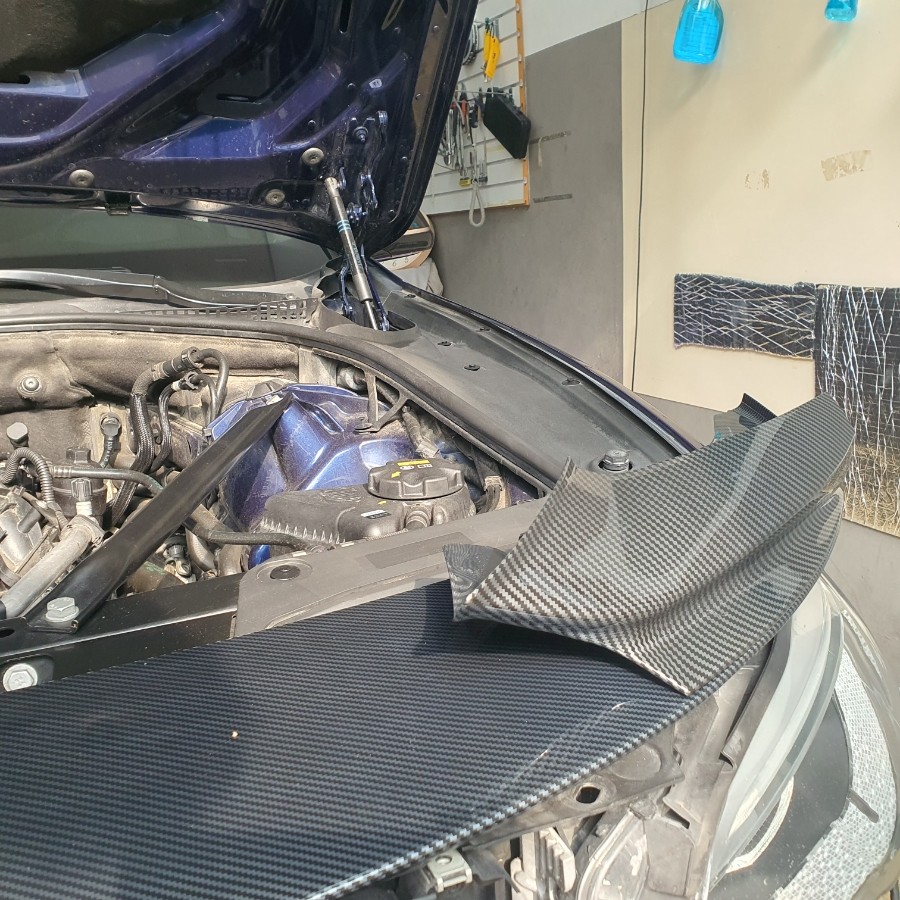 어떤 강풍에도 끄떡없다!! BMW 528I F10 M스포츠 M범퍼 프론트립댐 카본 바디킷 / 광진구, 성수, 송파, 동대문