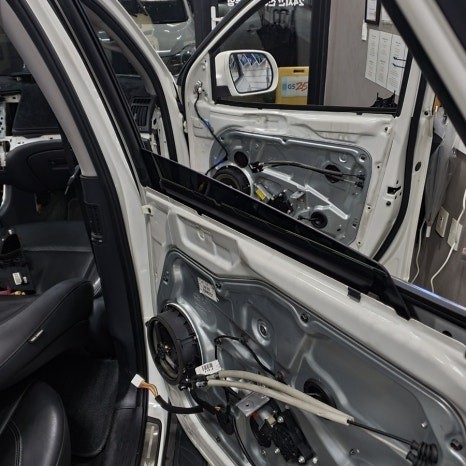 현대 베라크루즈 아크릴 엠비언트 식빵등 실내등 차박 아이템 시공 / 광진구, 성수, 송파, 동대문