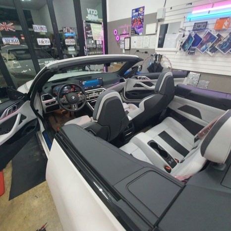 [공지] BMW G83 M4 G바디 신형 엠비언트 윈드디플렉터 시공 / 광진구, 성수, 송파, 동대문