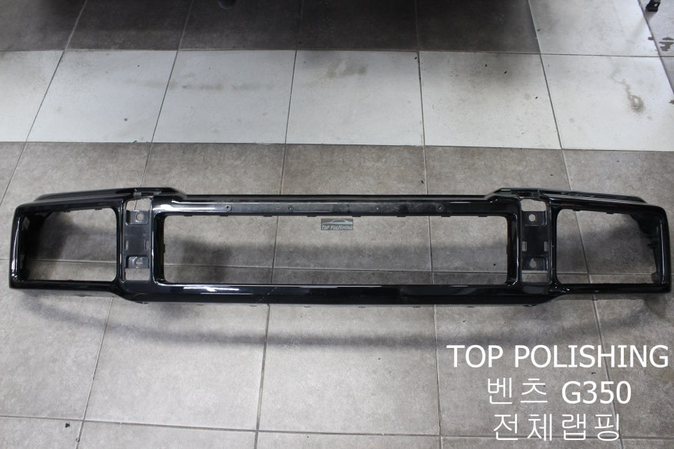 탑폴리싱 [ 벤츠 G350 ] 에이버리 카르마인레드로 전체랩핑하기