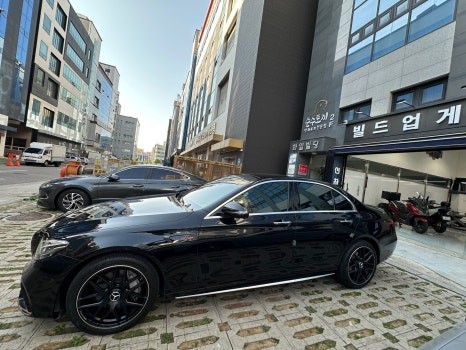 <부천 빌드업 게러지 벤츠E클래스 넥스가드NX카본열차단 반사필름 전체썬팅 과정> / 경기 부천