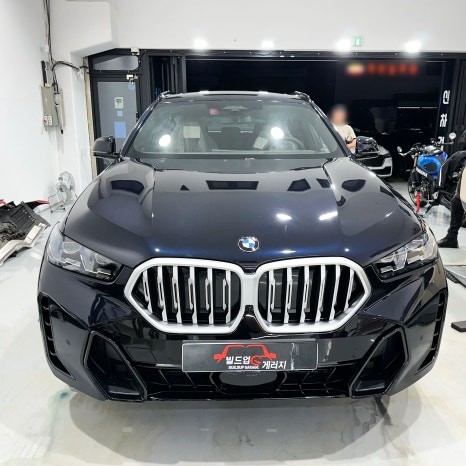 부천 중동 랩핑 튜닝 BMW X6 신차 썬팅 그릴랩핑 패키지 잘하는곳 / 경기 부천