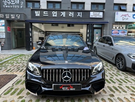 <부천 빌드업 게러지 벤츠E클래스 넥스가드NX카본열차단 반사필름 전체썬팅 과정> / 경기 부천