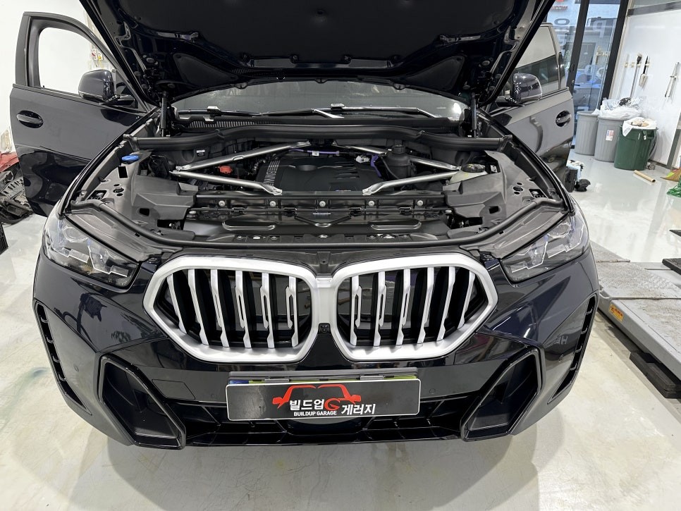 부천 중동 랩핑 튜닝 BMW X6 신차 썬팅 그릴랩핑 패키지 잘하는곳 / 경기 부천